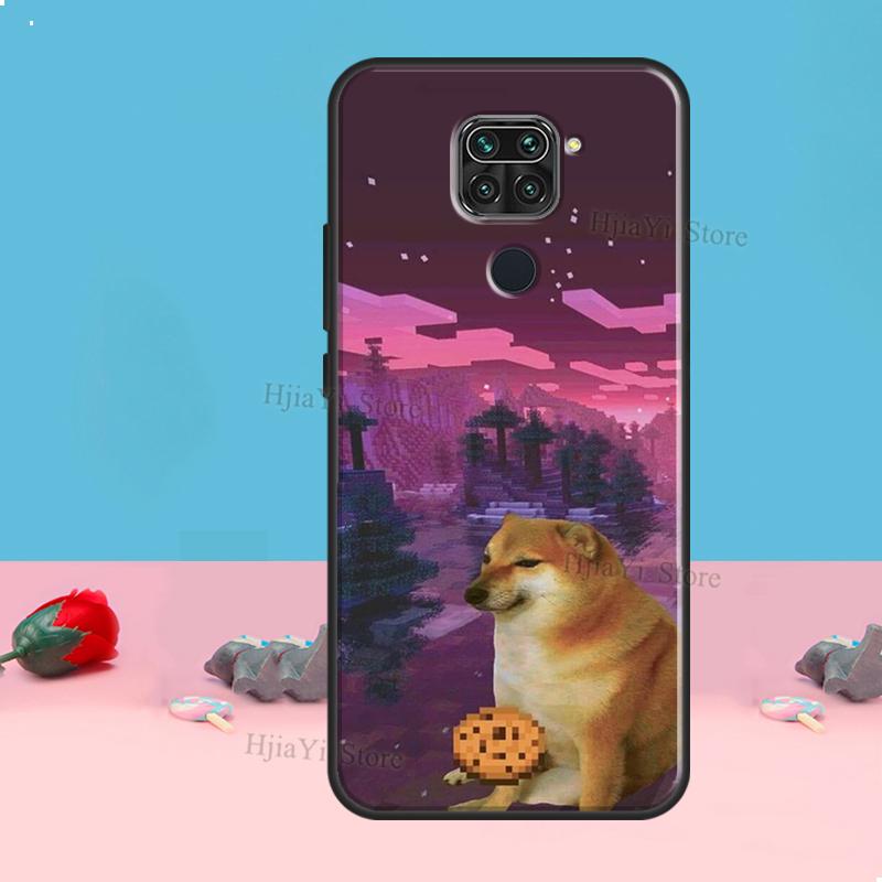 Cheems Doge Meme Funny Doggy Case For Redmi Note 8 9 10 11 12 Pro Plus 10S 11S 12S Cover For Redmi 9C 10A 10C 12C Coque