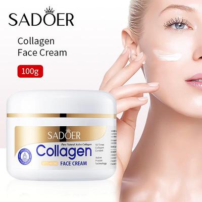 Crema schiarente al collagene Crema antirughe anti-età Crema nutriente Cura del viso Crema idratante e ringiovanente