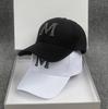 Rhinestone Broken M Baseball Cap Children Travel Vacation Sun Protection Visor Male Couple Cap Tide