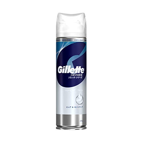 

Пена для бритья Gillette Pure Sensitive x 3 шт. Набор бритв для бритья [Распродажа наборов] P&G & (245 г)