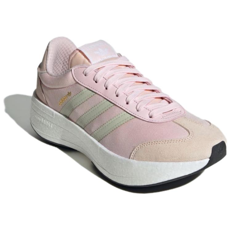 Adidas City RNR Almost Pink Linen Green Women Sneakers Core-Black JQ5153