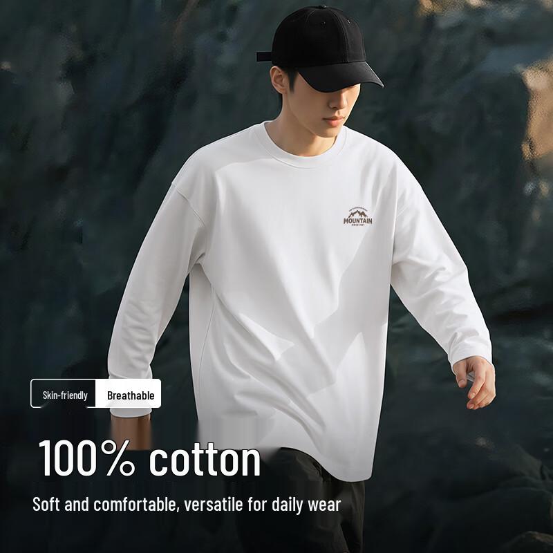 Baleno Unisex Cotton Long Sleeve T-Shirt