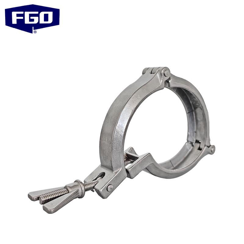 FGO Stainless Steel Vacuum Clamp KF80