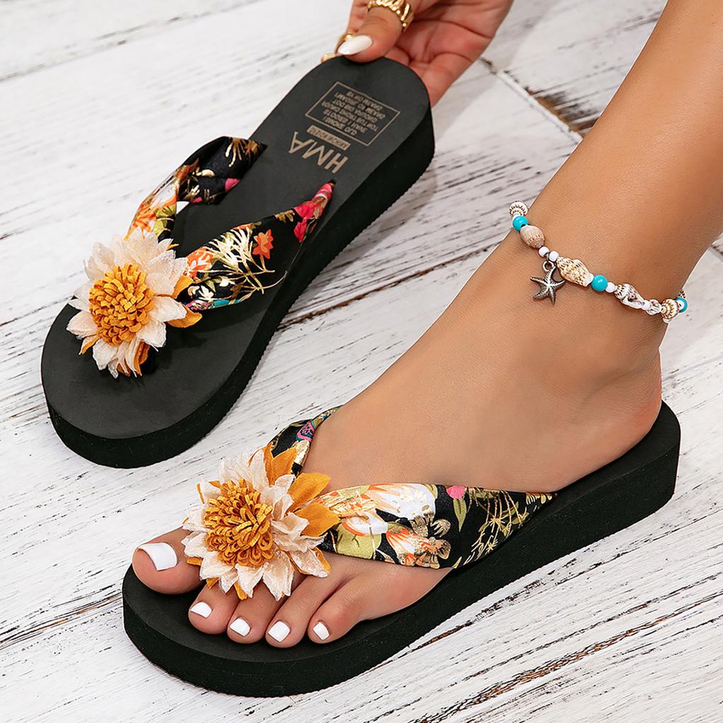 Holiday Flip Flops Sandals For Women Beach Slippers Basic Thong Sandal Casual Shoe Flips Flop Shoes For Womens Summer Sandalias