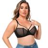 European and American Sexy Ultra-thin Lace Bra Plus Size Underwear