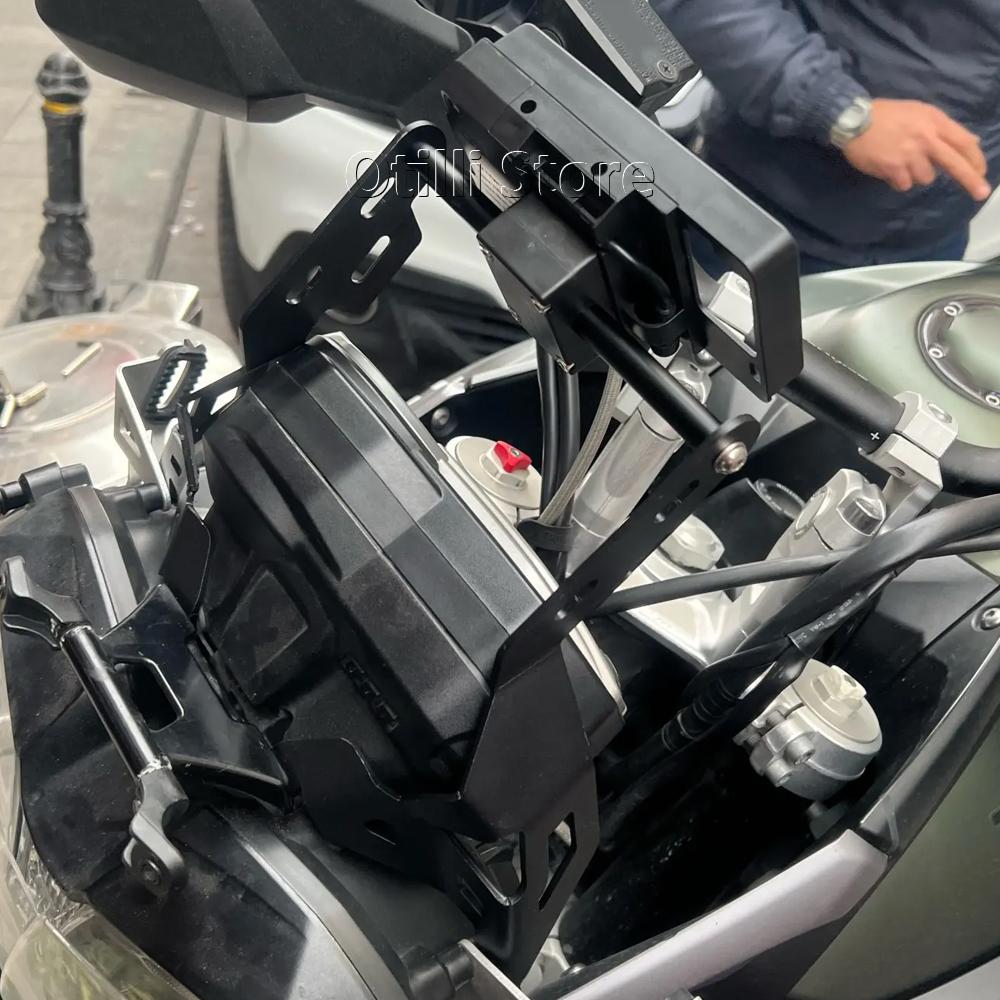 Uchwyt Akcesoriów GPS 2015 2016 2017 Dla Tiger 800 XCX XRX Motocykl SMARTFON Płytka Nawigacyjna Uchwyt Adapter Kit