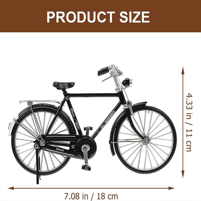 Ev Dekorasyonu için Şişirici ve Evrak Çantalı Bisiklet Süslemesi