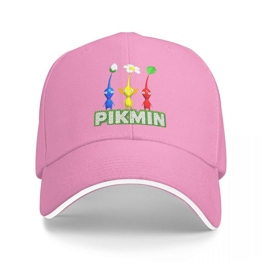 Baseball Caps Pikmin 4 Game Cute Characters Graphic Unisex Sport Summer Hats