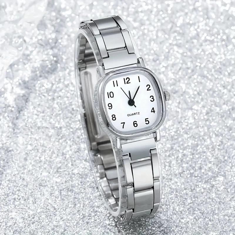 High-End Damenarmbanduhr mit Stahlarmband für Mädchen & Studentinnen