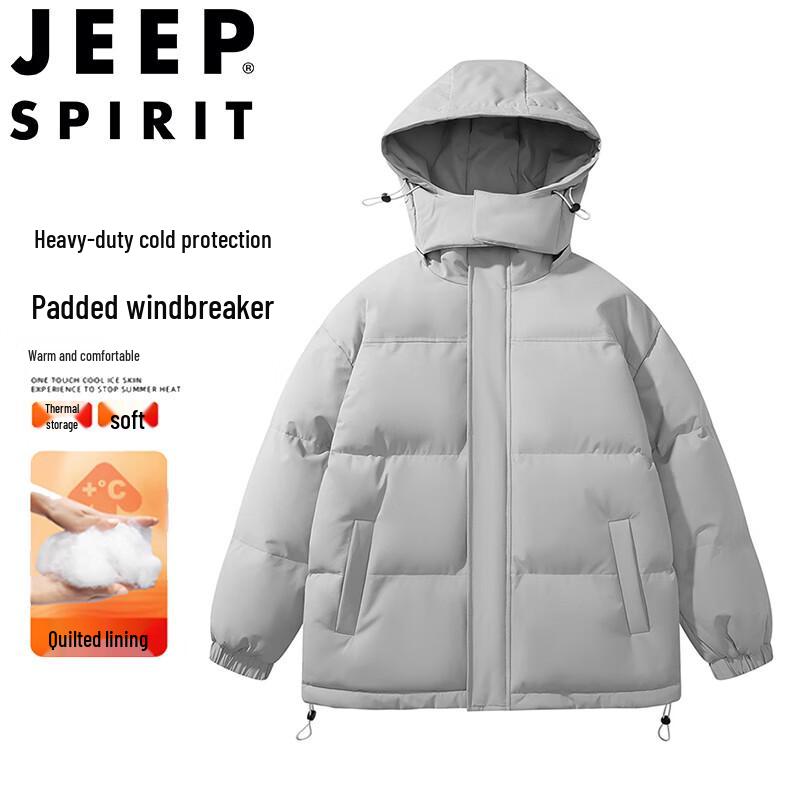 

JEEP SPIRIT Men s Hooded Padded Jacket XL