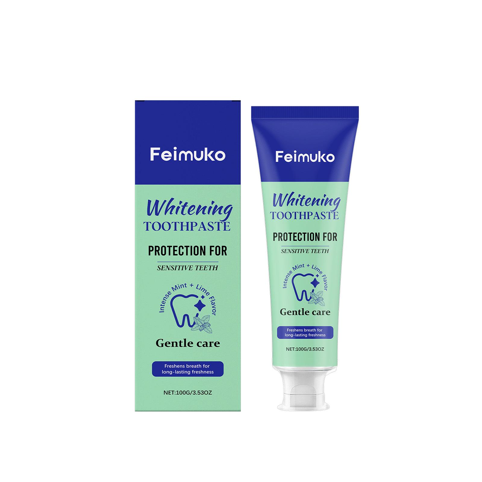 Feimuko Gentle Clean Toothpaste: Reduces Tartar, Freshens Breath, Daily Dental Care
