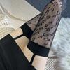 Internet Celebrity Tide Socks Leopard Print Stockings Fishing Net Knee Socks Pure Lust Sexy Black Silk Net Stockings Fishing Net Garter Socks
