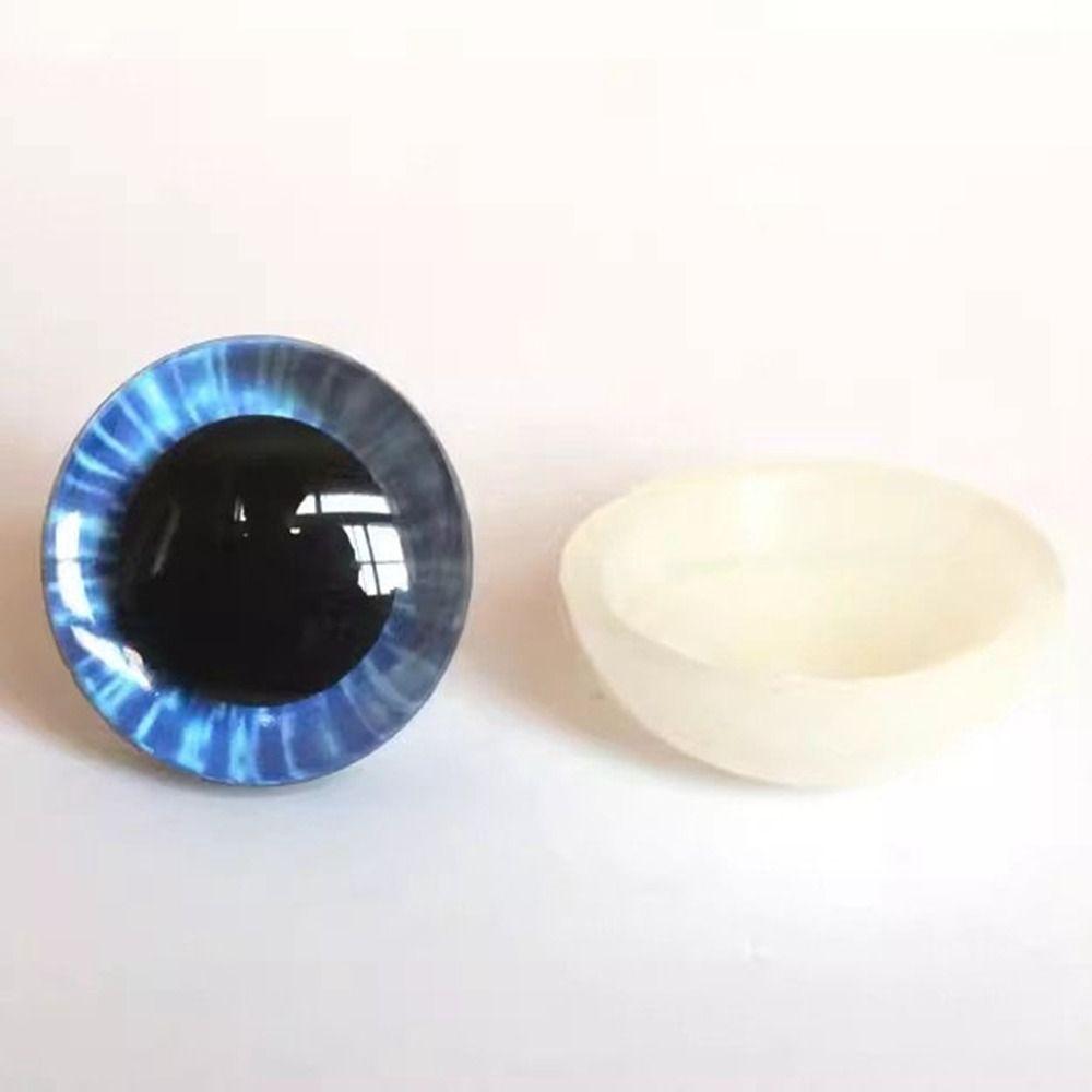 18mm Plastik-Sicherheitsaugen 10 Farben Glitzeraugen Basteln DIY Puppen Marionette Puppenzubehör