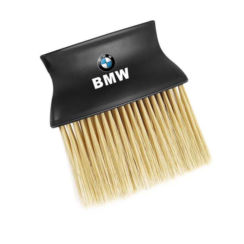 BAGH3 Car Sticker Car Interior Cleaning Soft Brush Gap Dust Tool Accessories For BMW X1 X2 X3 X5 X4 X6 X7 G30 G20 G32 G11 G12 F40 F30