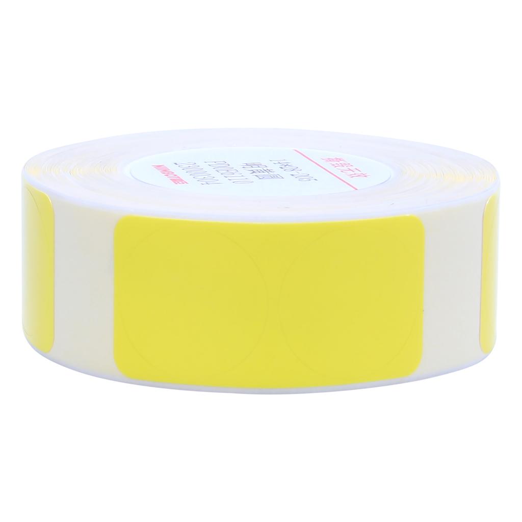 Niimbot Labels Stickers Round Yellow 14X28Mm Double 205X For D Series