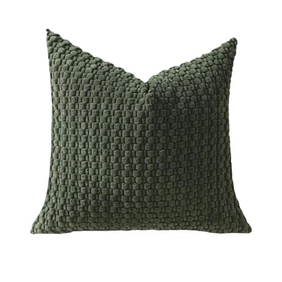 45x45CM Cord Kissenbezug Zierkissenbezug Haus Wohnzimmer Schlafzimmer Sofa Bett Dekorative Quadratische Kissenhülle