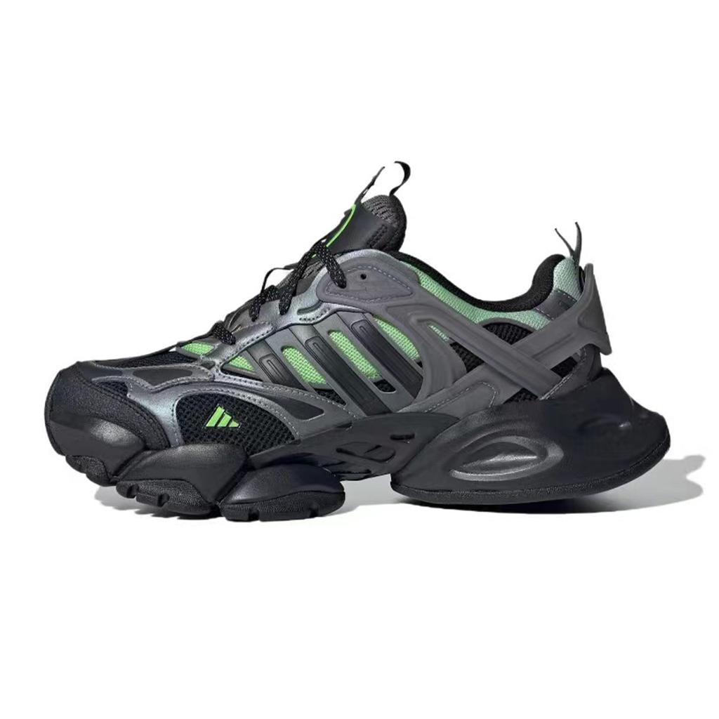 adidas VENTO XLG DELUXE Niedrige Laufschuhe Unisex Schwarz Silber IH0070(Team80-)