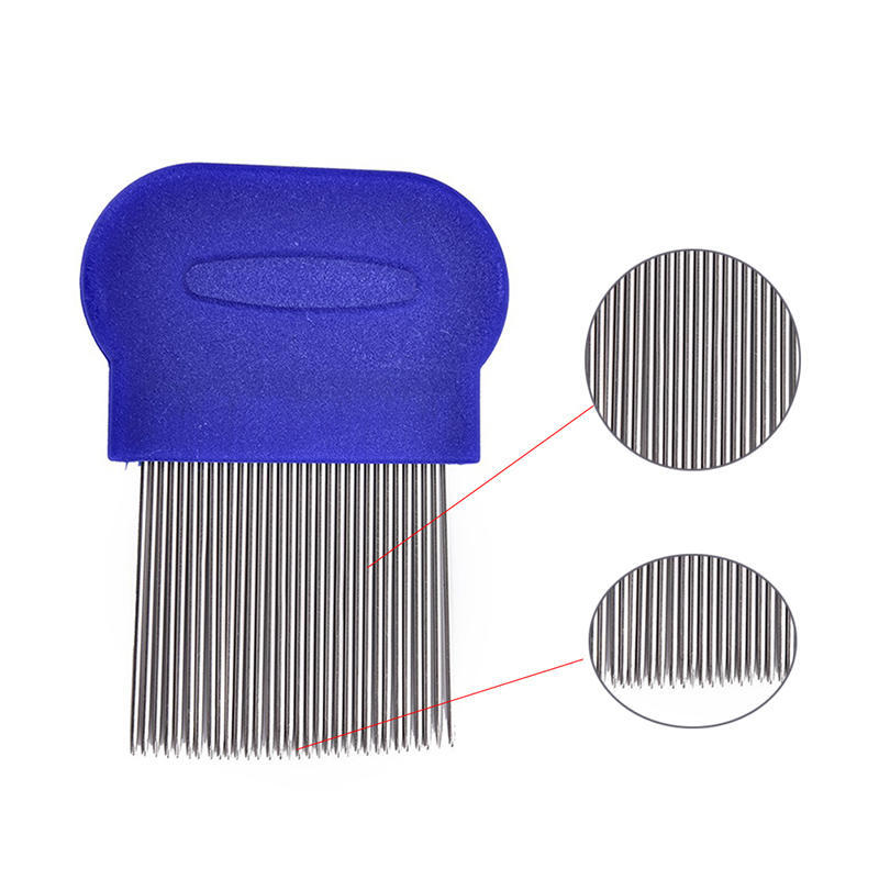 Anoplura Flea Comb Cootie Stainless Steel Lice Comb For Children Flea Combs