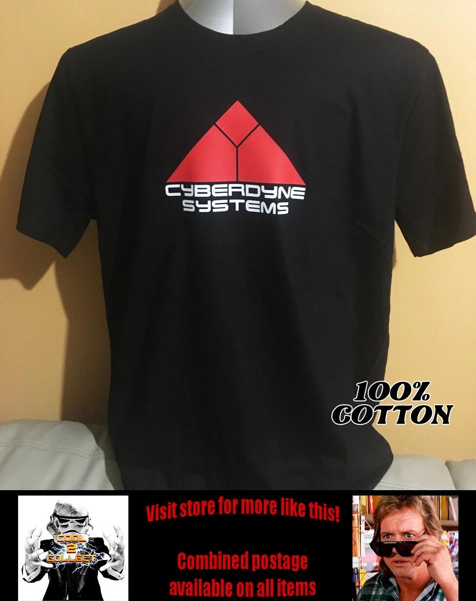Cool Retro Movie Shirt - The Terminator (Cyberdyne Systems) L