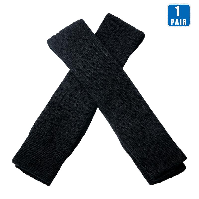 

AOTOLK Leg Warmers Ladies Sexy Socks Over Knee Stockings Winter Warm Soft Gaiters Leggings Hollowed Foot Heel Female Long S Practical Use 27inches(68.58cm)