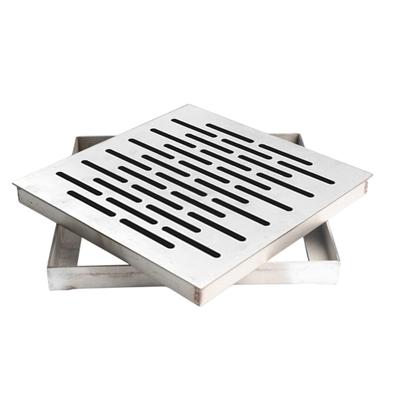 Multi-Hole Drain Cover Stainless Steel Drain Cover Wet Area Stability Efficient Drainage Solution Heavy-Duty Construction