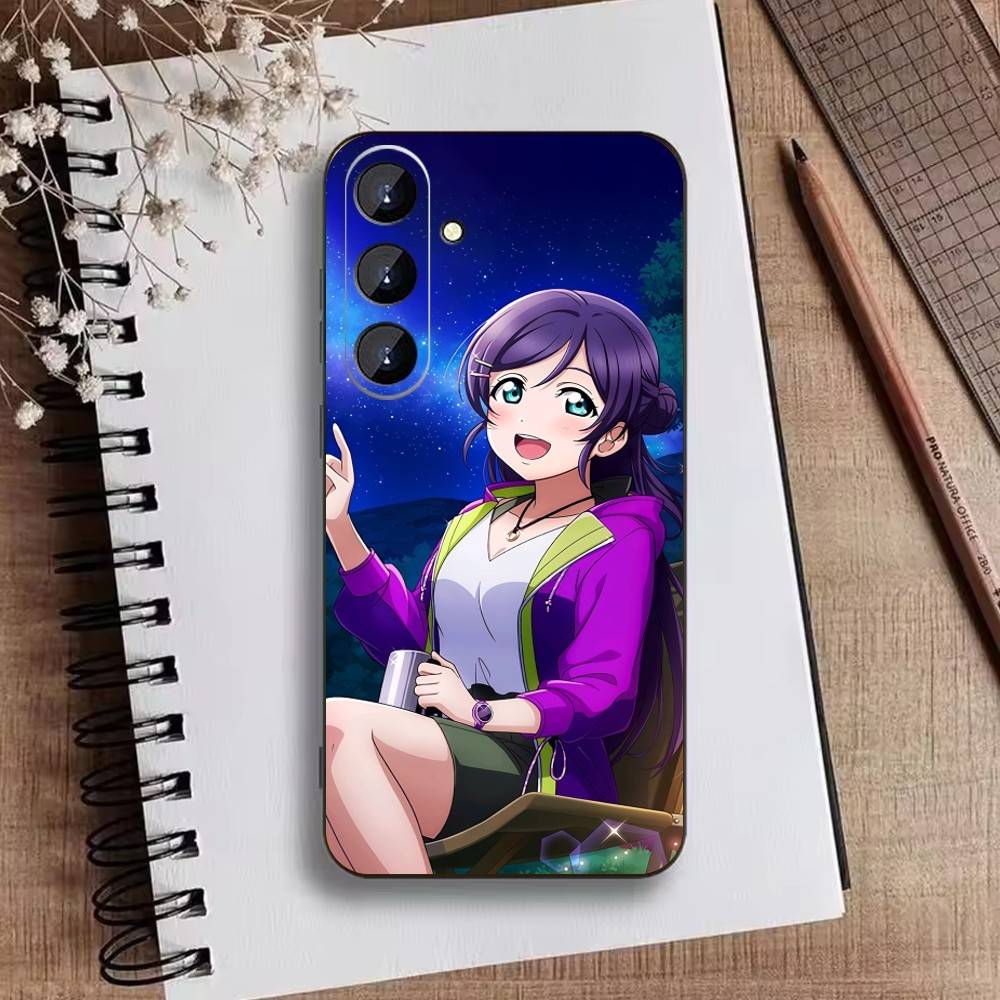 Love Live-Sonoda Umi Phone Case For Samsung Galaxy A73,A21s,A22,A31,A52,A53,A71,A41Soft Black Shell