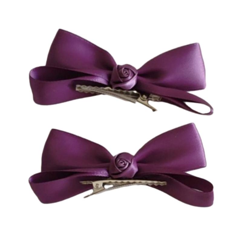 Vintage Lace Top Hat Hair Clip Hair Accessory with Ribbon Headband Lace Flower