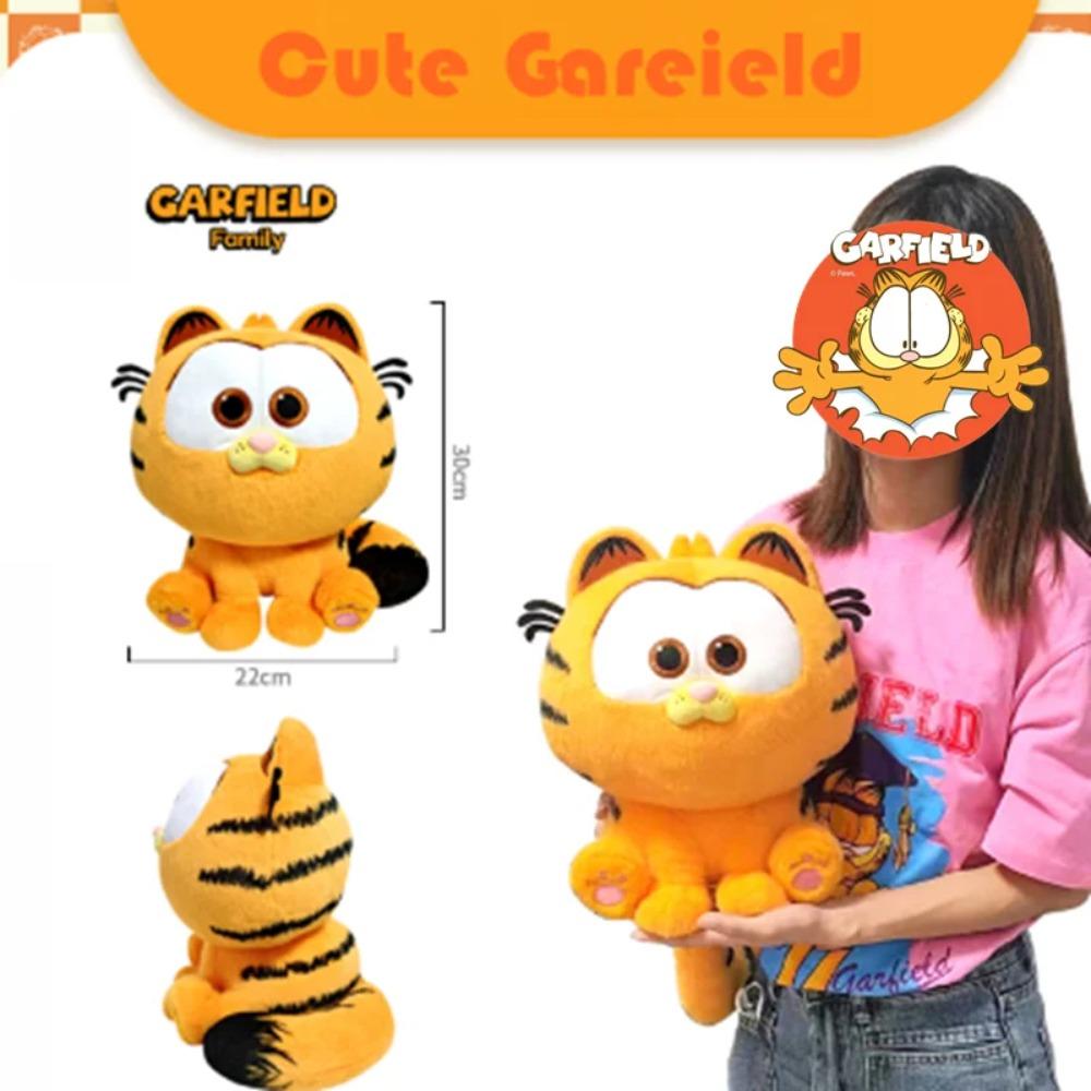 

GARFIELD Original Stuffed Plush Soft Cat Plush Cartoon Plushie Doll for Boys Girls Christmas Decor Gift