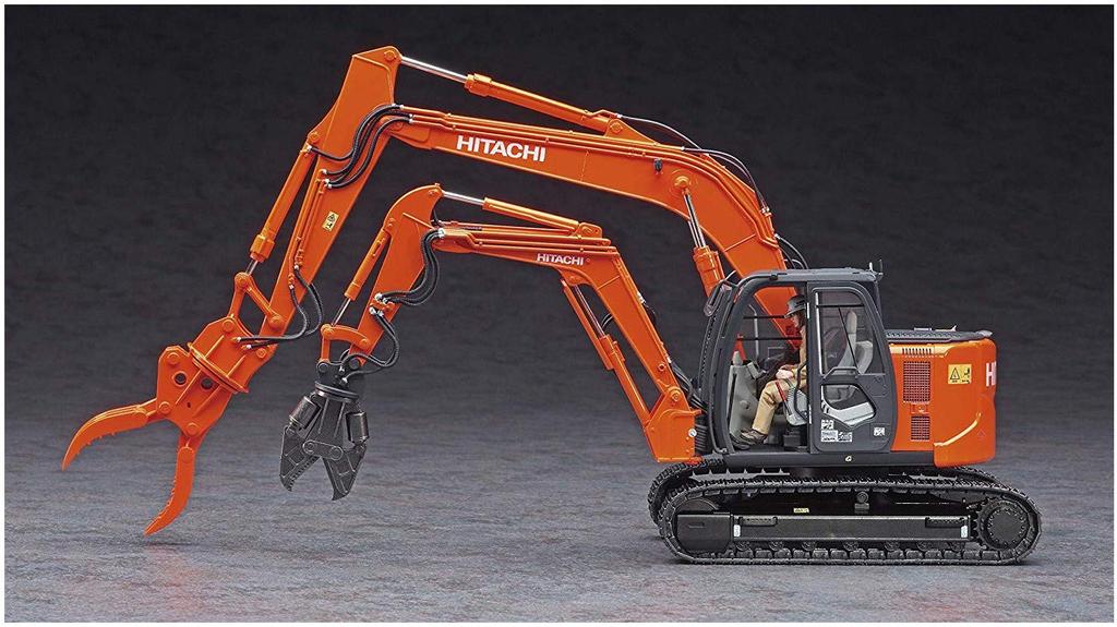 Hasegawa Hitachi Construction Machinery Характеристики двухрукавной машины Astaco NEO Пластиковая модель SW04 1/35