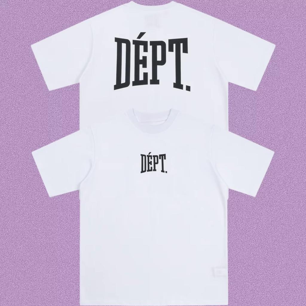 Nyt Galleri Dept Kortærmet Bogstavtrykt Nyt Amerikansk Afslappet Street Bomuld Stor T-shirt Trendy Varmt Salg