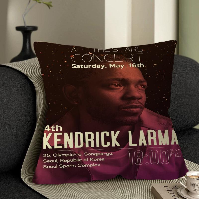 

Kendrick Lamar Cushion Cover Pillow Cover Decor Pillowcase Printed Cushion Case For Couch 16x16Inch