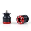 Bruce & Shark 8mm CNC Carbon Fiber Motorcycle Universal Swing Arm Spool Slider Stand
