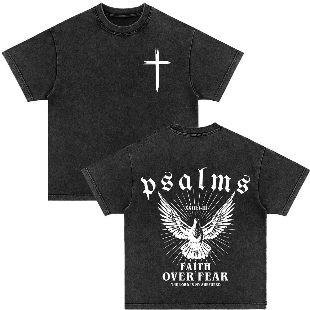 Christian Jesus Died for Me Now I Live for Him Bible Verse Vintage Washed T-shirts Men Women Fashion Harajuku Oversized T Shirts