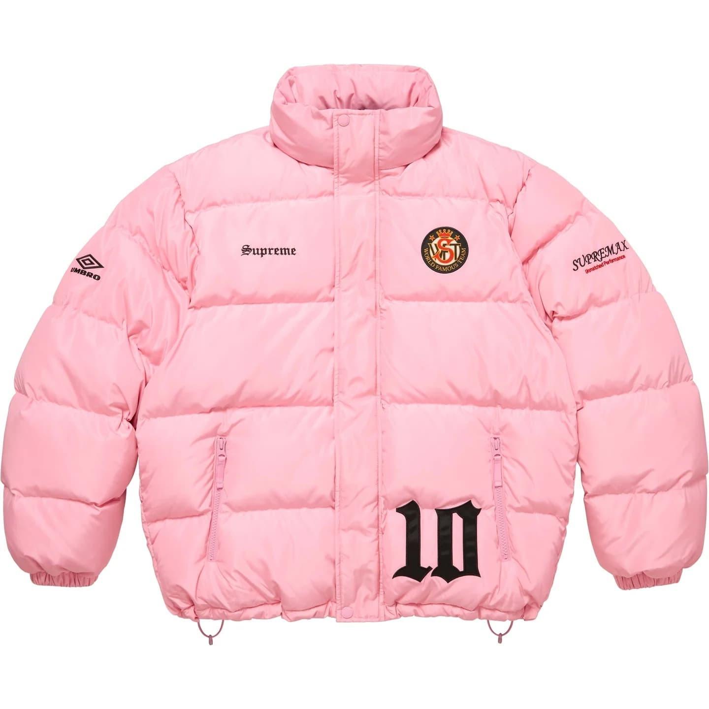 Supreme Umbro Dūnu Pufīga Jaka Rozā