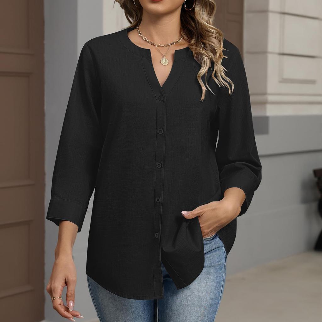 Women's Fashionable Casual -colored Top