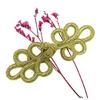 1pair Gold Wire Five Leaves Buckles Secure Durable Fasteners for Neat Clothing