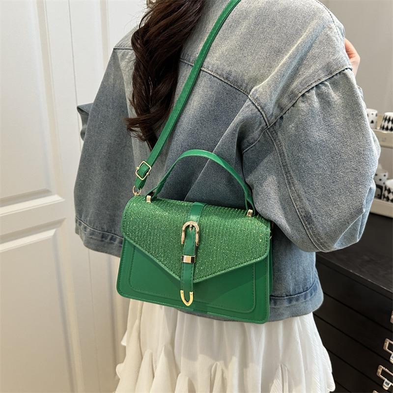 Commuter Niche Design Messenger Bag Women's Bag New Premium Handbag Simple Shoulder Bag Texture Small Square Bag