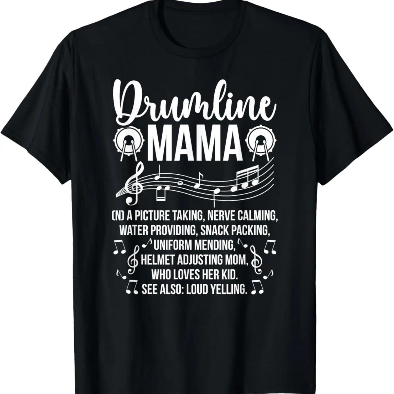 

Drumline Mom Definition Drumline Mama Drumline Mother T-Shirt XXXXXL