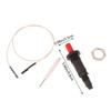 1Set Push Button Piezo Ignitor With Cable Spark Ignition Kit Pressing Sparking For Oven Stove Bbq Camping Hiking Kitchen Lighter