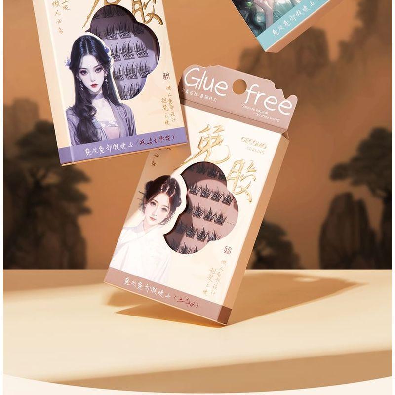 LuxeFlutter - Glue-free False Eyelashes Clusters (Various Designs)