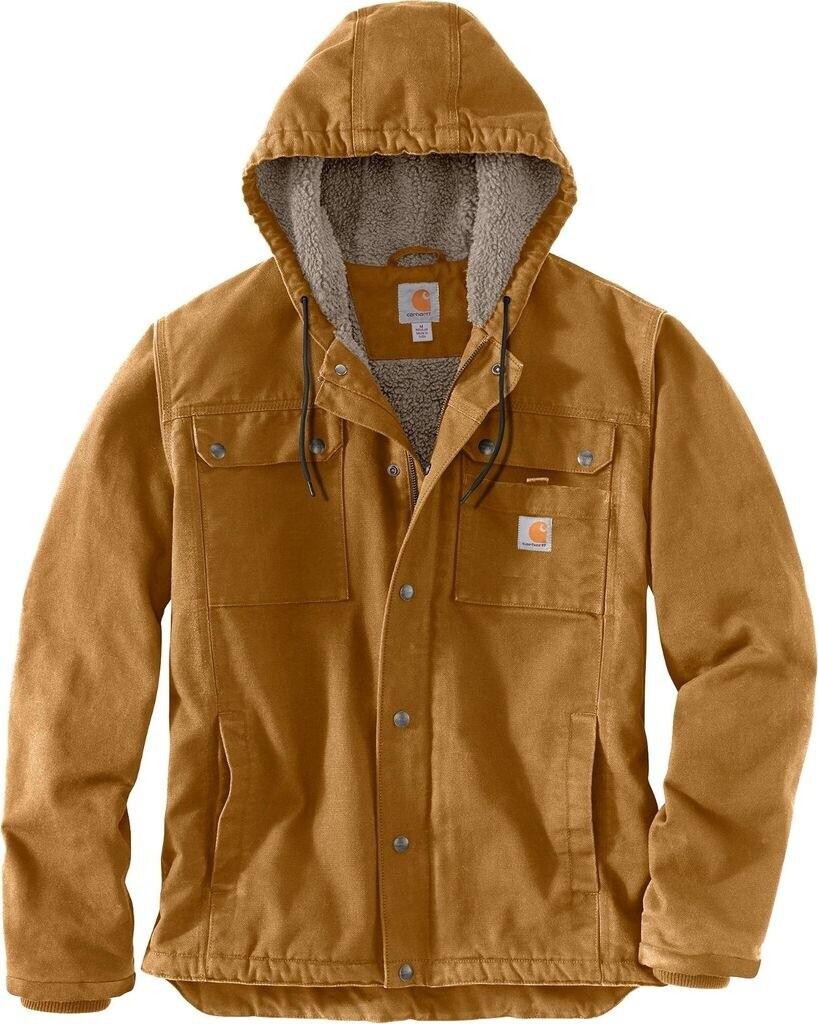 Демисезонная куртка Carhartt Washed Duck Bertlett Jacket carhartt brown