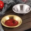 Stainless Steel European-Korean Style Sauce Bowl for Dipping, French Fries, Ketchup, and Salad Dressing.