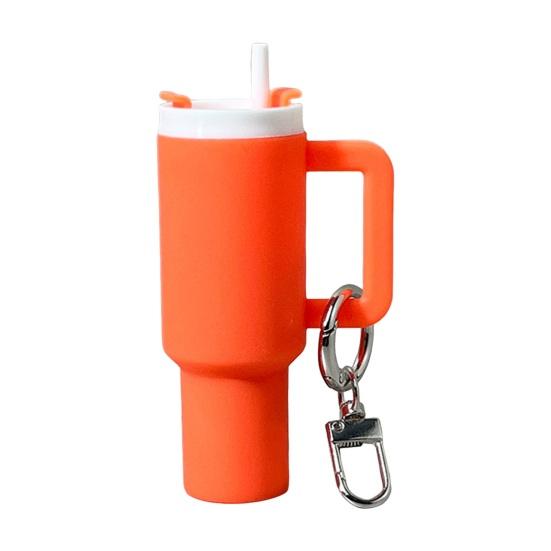 Přívěšek na klíče na mini skleničku Kompaktní design Odnímatelný mini kelímek na vodu Přívěsek na klíče Držák na rtěnku Přívěsek na klíče Taška na klíče Klíče Do peněženky