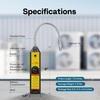 WJL-6000 Freon Leak Detector Refrigerant Gas Leak Detector HVAC Tester R22 R410A R134A 1234YF