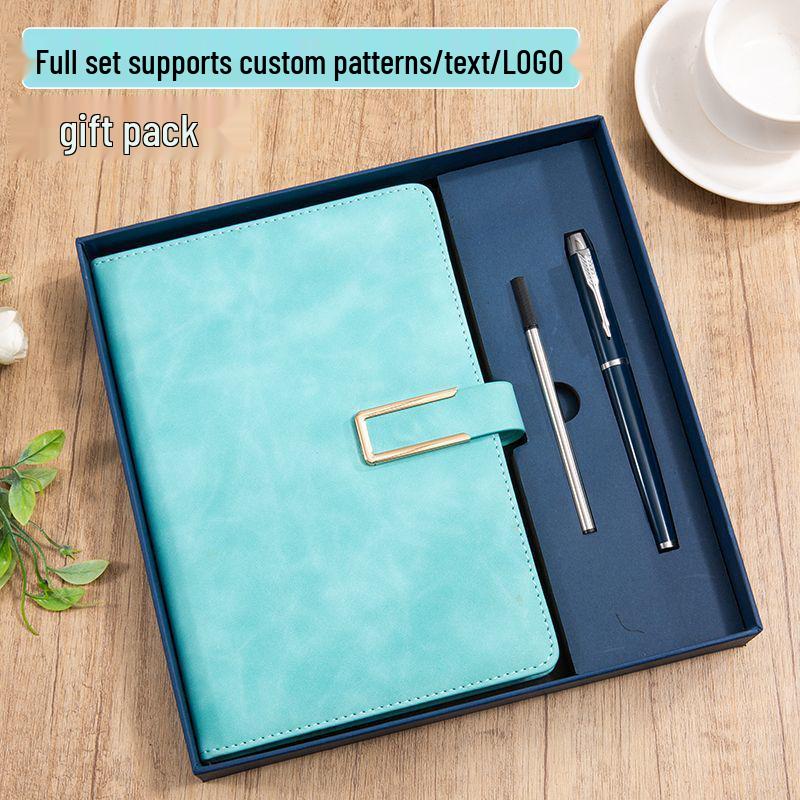 Luxury Logo Notebook Gift Set - Business Pages, Perfect for Corporate Souvenirs