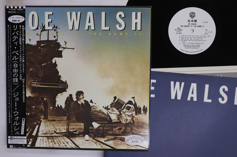 

Виниловая пластинка JOE WALSH EAGLES JAMES GANG You Bought It You Name It P11330PROMO WARNER BROS 1983 Япония Obi Рок Б/у