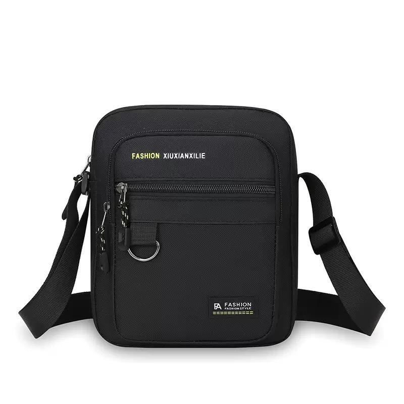 Men's Shoulder Bag 2024 New Casual Men's BagWaterproof Outdoor Multi-Functional Crosspody Bac