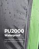 Truck Tent 8.0-8.2ft Waterproof PU2000 Truck Bed Camping Tent 2-3 Person