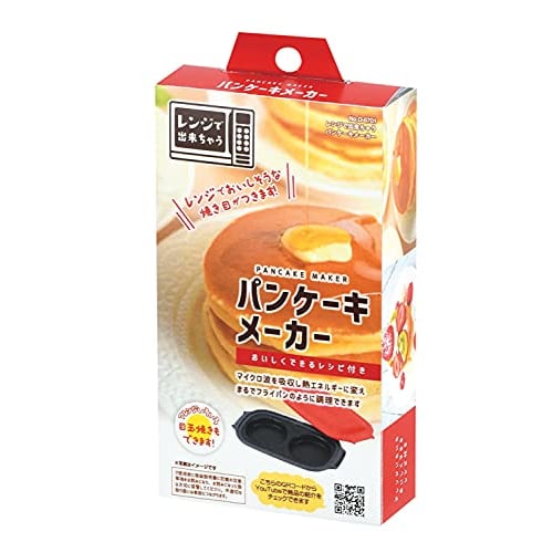 PEARL METAL Microwave Pancake Maker (Microwave Only) D-6701