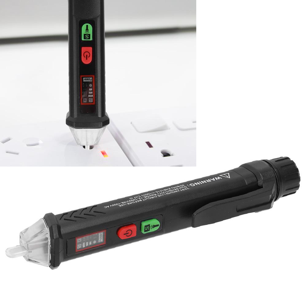 VD410A Noncontact Digital Voltage Detector AC 12V1000V Tester Induction Electrical Pen with Flashlight